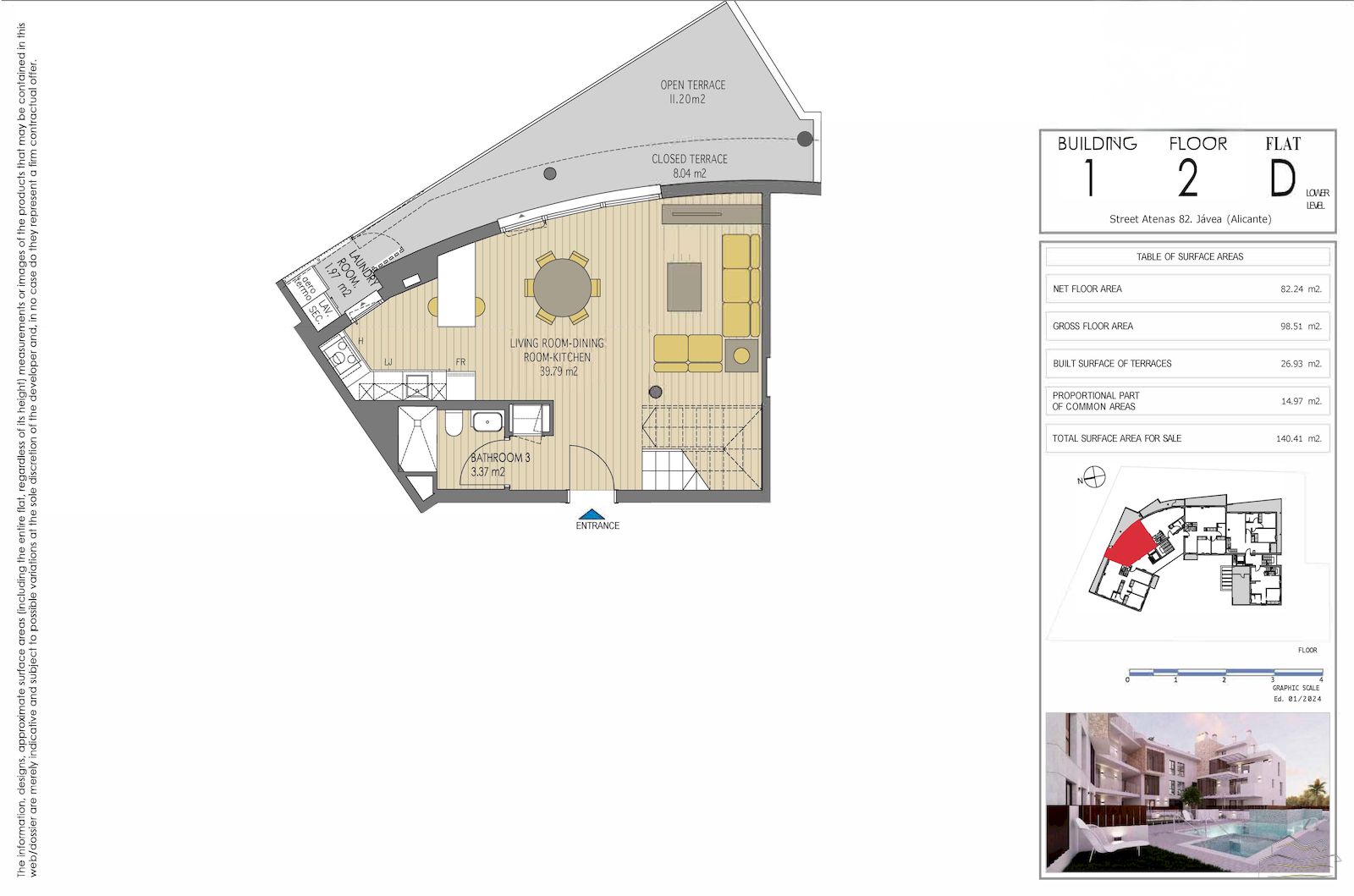 Appartement à vendre à Cala Blanca - Javea