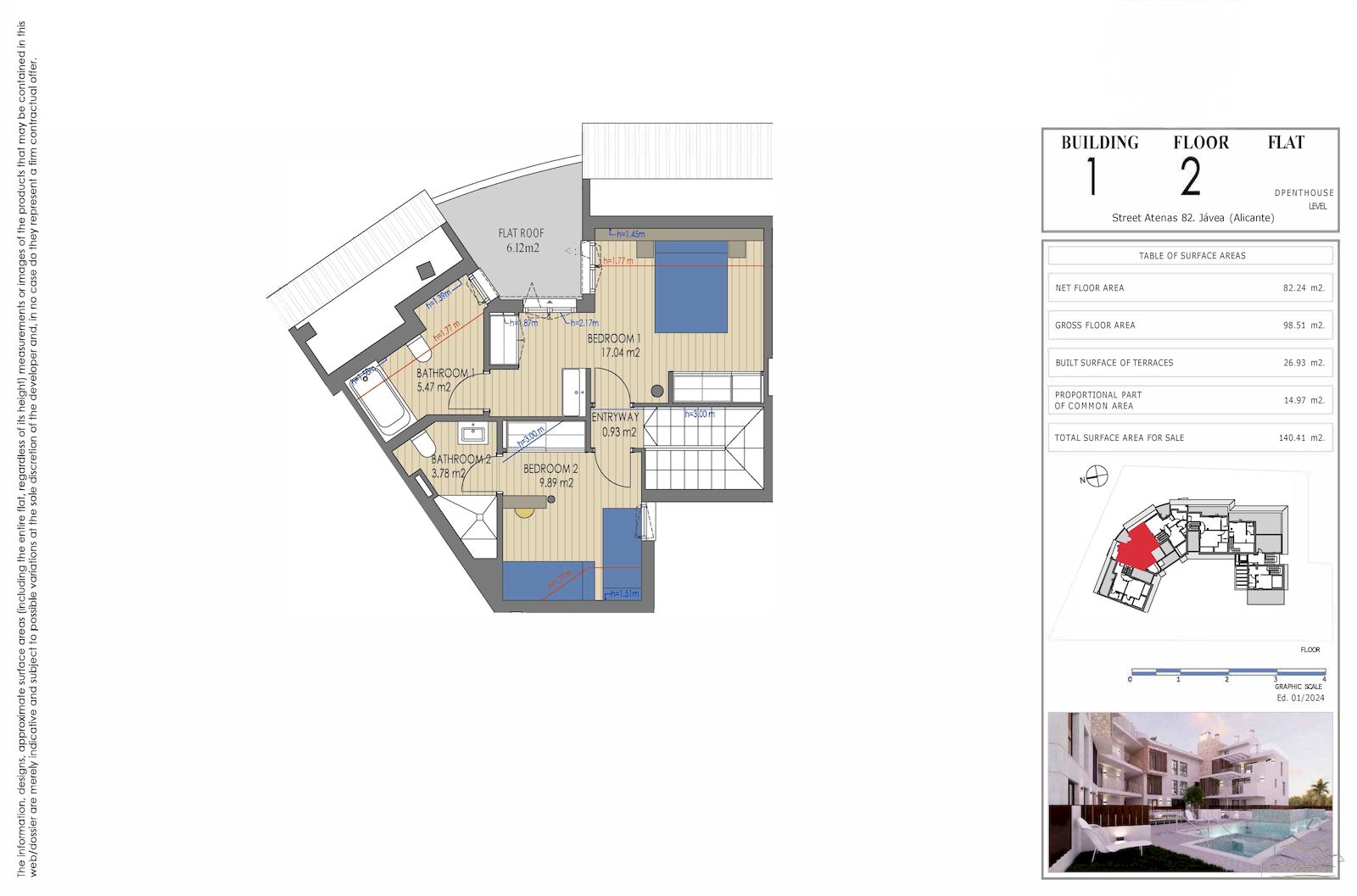 Appartement à vendre à Cala Blanca - Javea
