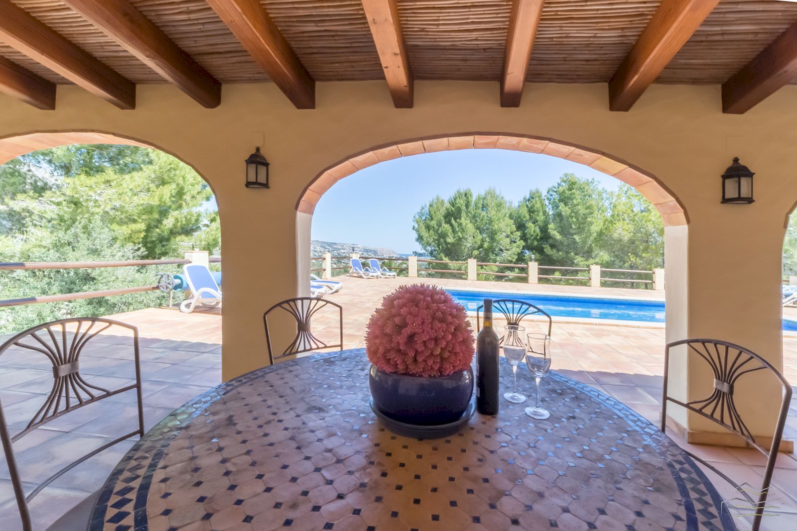Ferme de campagne avec vue panoramique à vendre à Javea