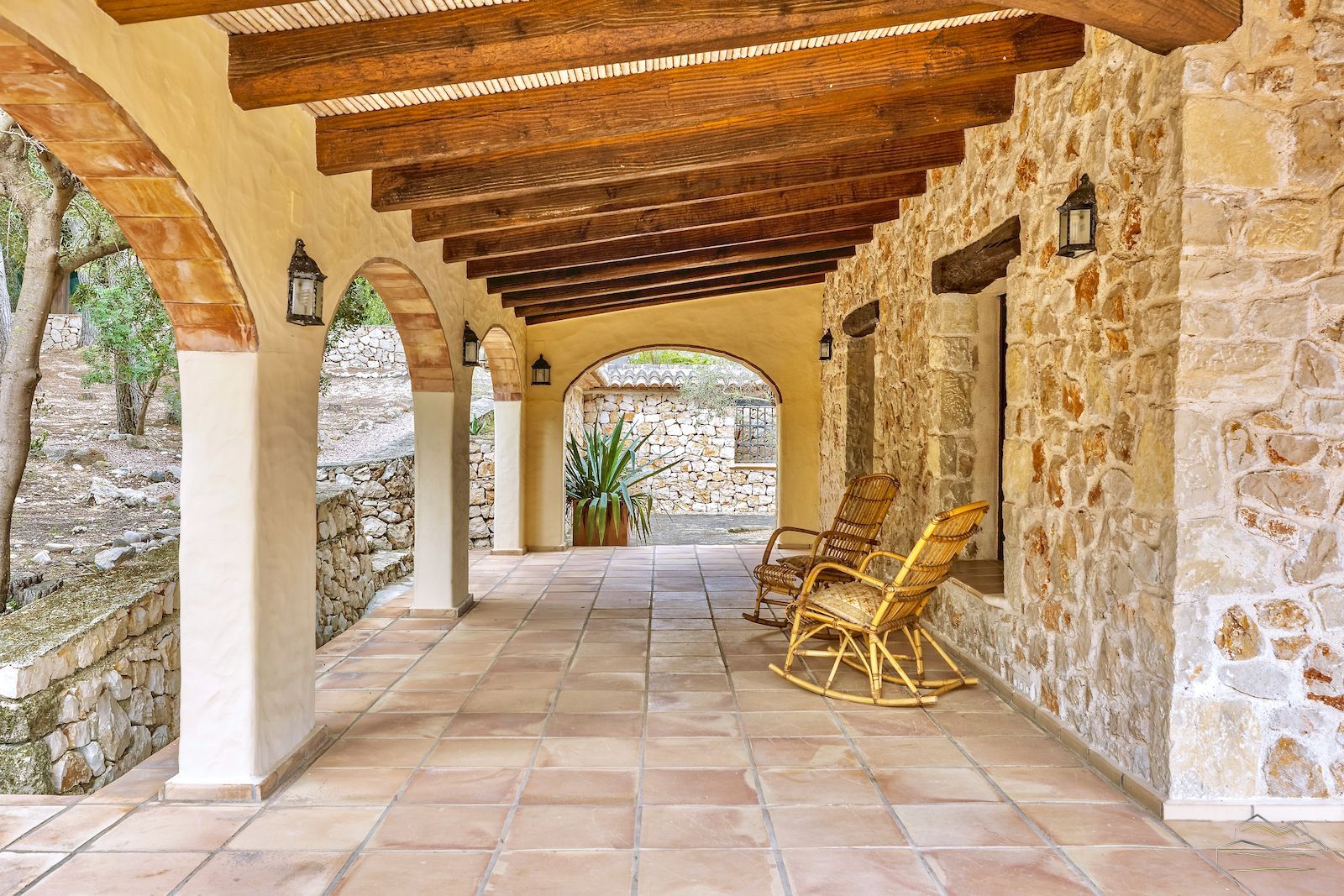 Ferme de campagne avec vue panoramique à vendre à Javea
