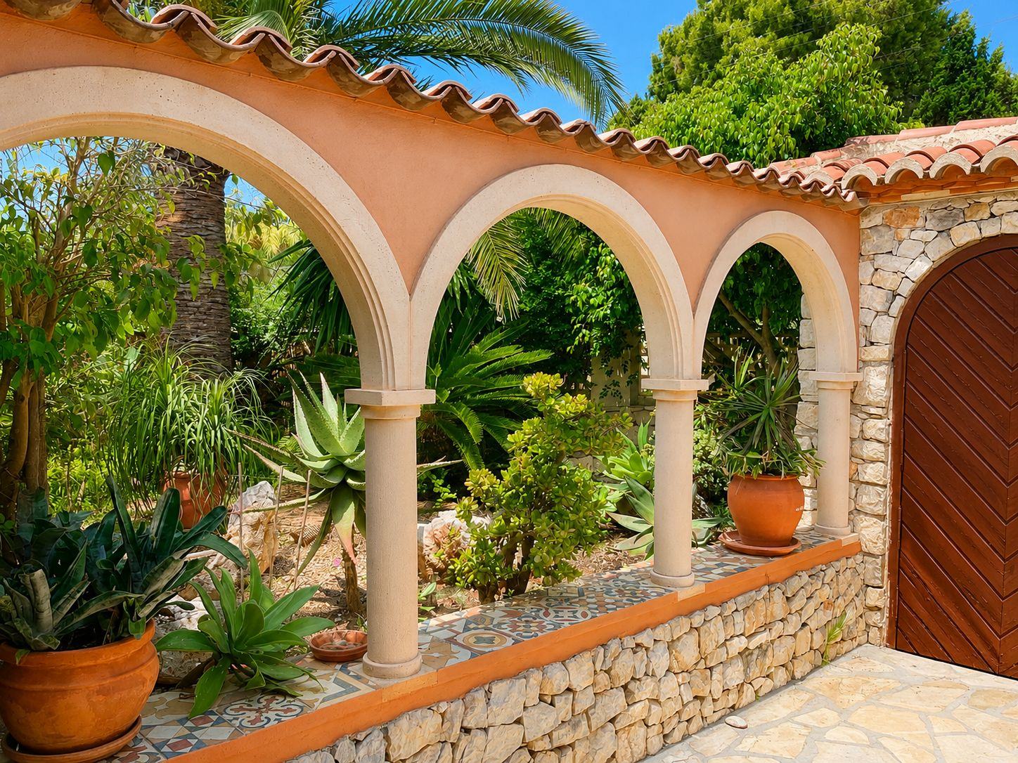 Villa à vendre avec des vues imprenables sur la mer - Balcon sur la mer - Javea