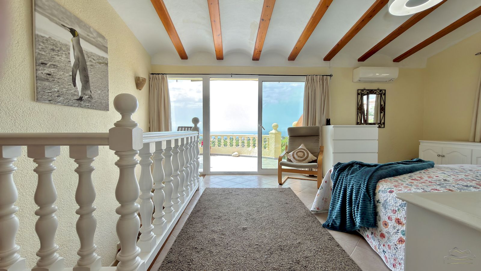 Villa à vendre avec des vues imprenables sur la mer - Balcon sur la mer - Javea