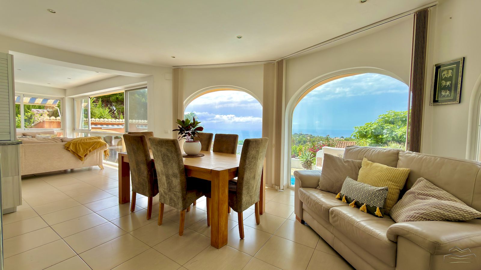 Villa à vendre avec des vues imprenables sur la mer - Balcon sur la mer - Javea