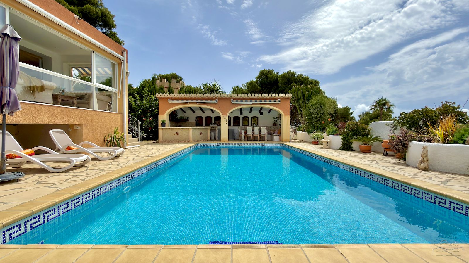 Villa à vendre avec des vues imprenables sur la mer - Balcon sur la mer - Javea