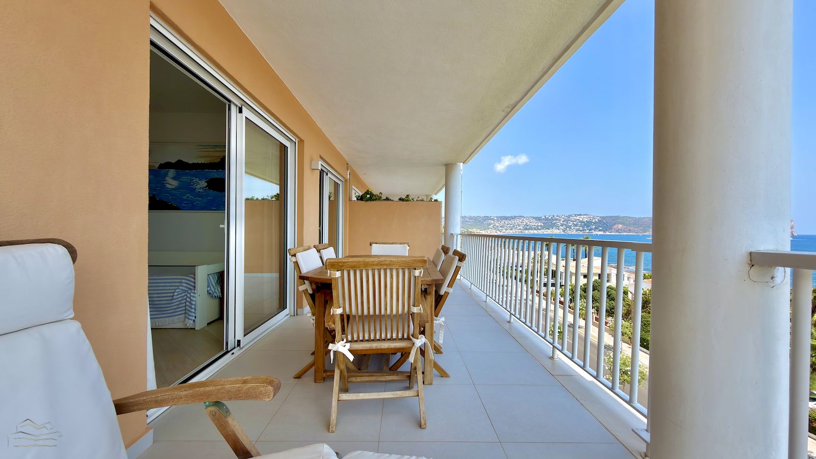 Appartement de luxe avec vue sur la mer, location d'hiver à Jávea