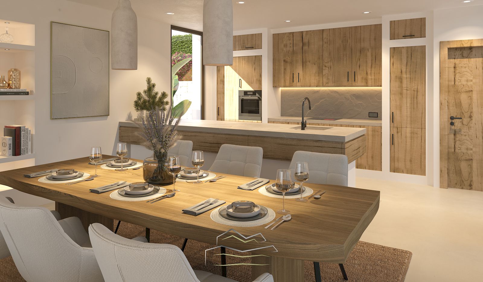 Villa de style Ibiza à vendre à Javea