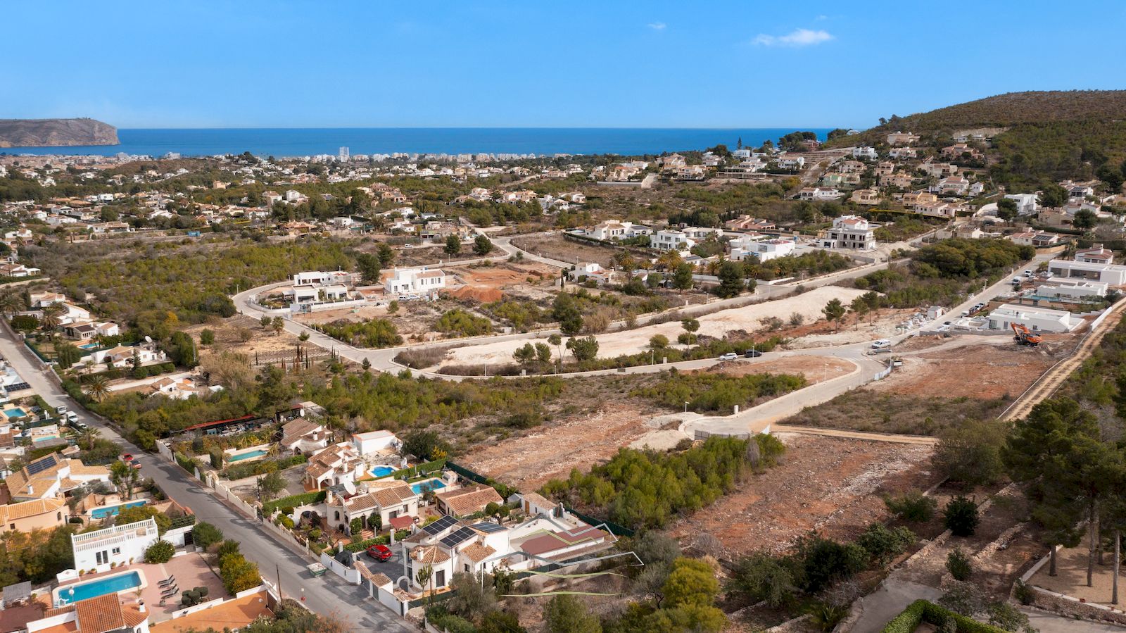 Villa de style Ibiza à vendre à Javea
