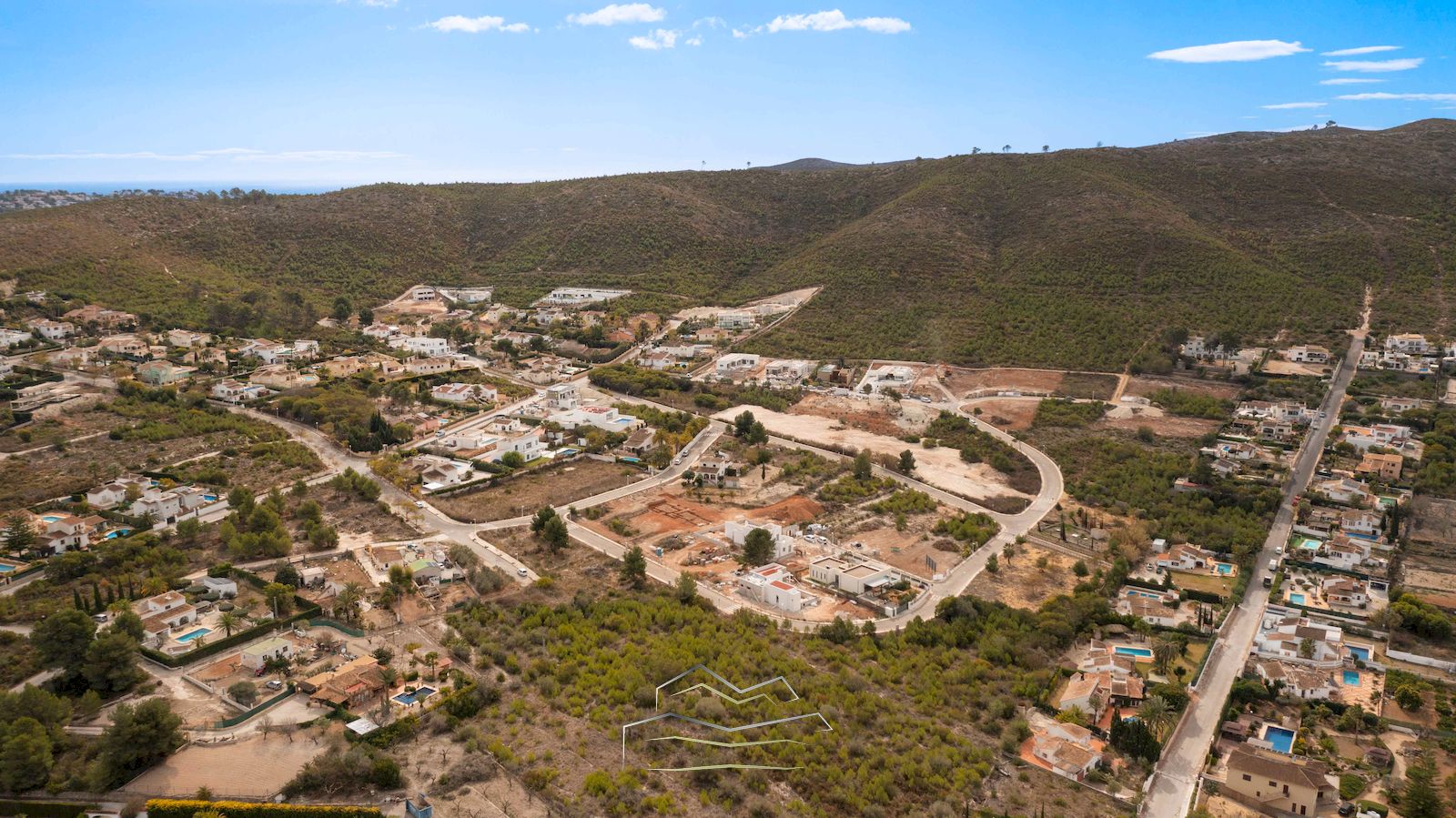 Villa de style Ibiza à vendre à Javea