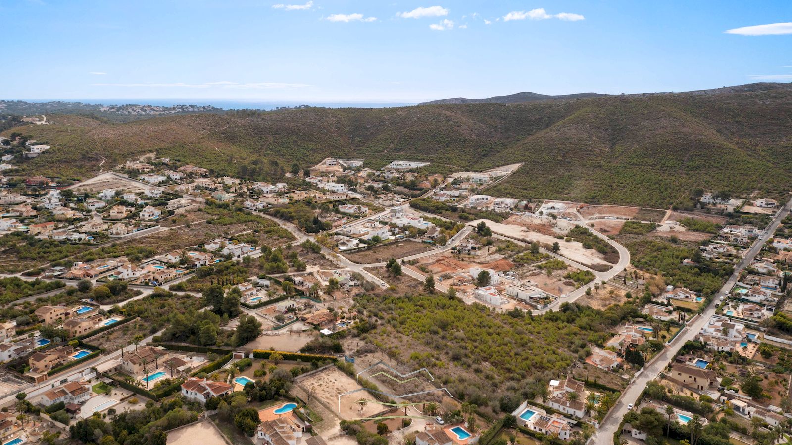 Villa de style Ibiza à vendre à Javea