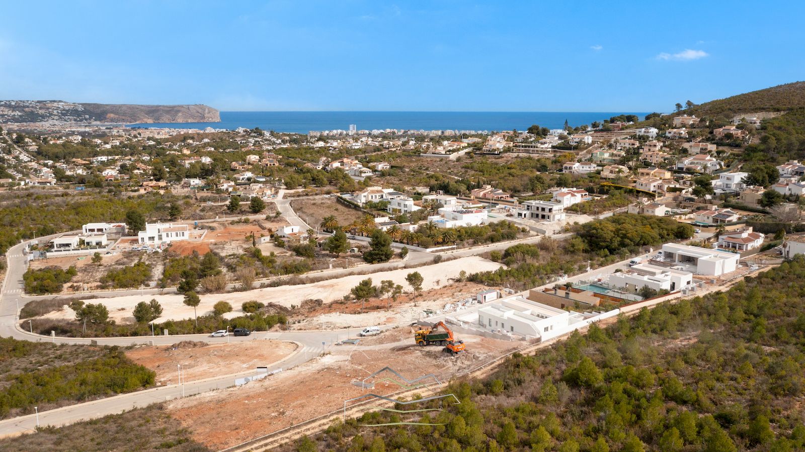Villa de style Ibiza à vendre à Javea
