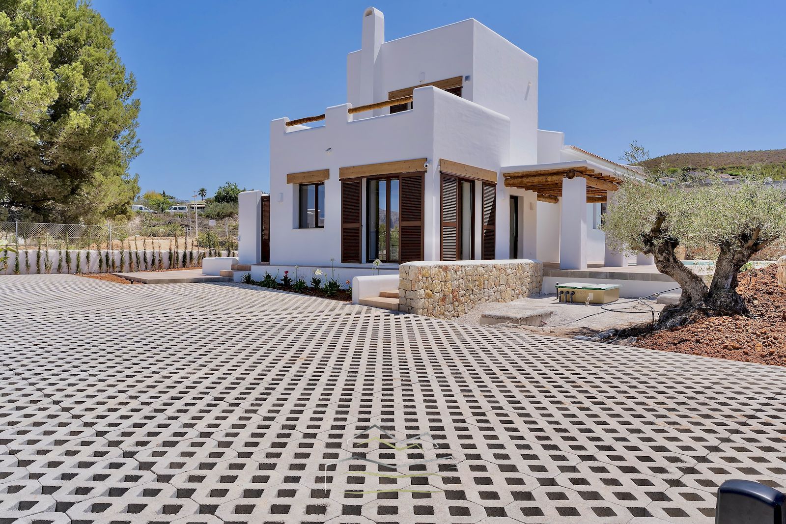 Villa de style Ibiza à vendre à Javea