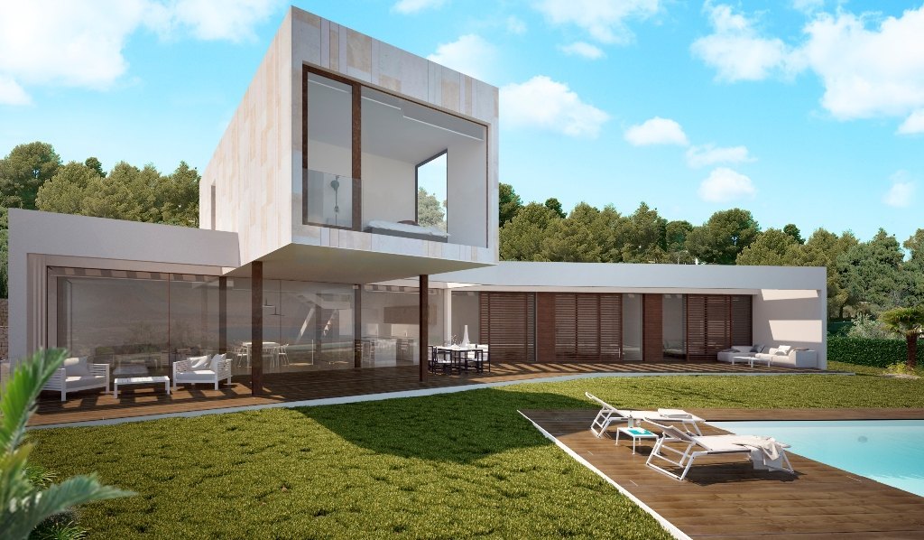 Villa moderne à vendre Projet avec Vue Mer - Javea