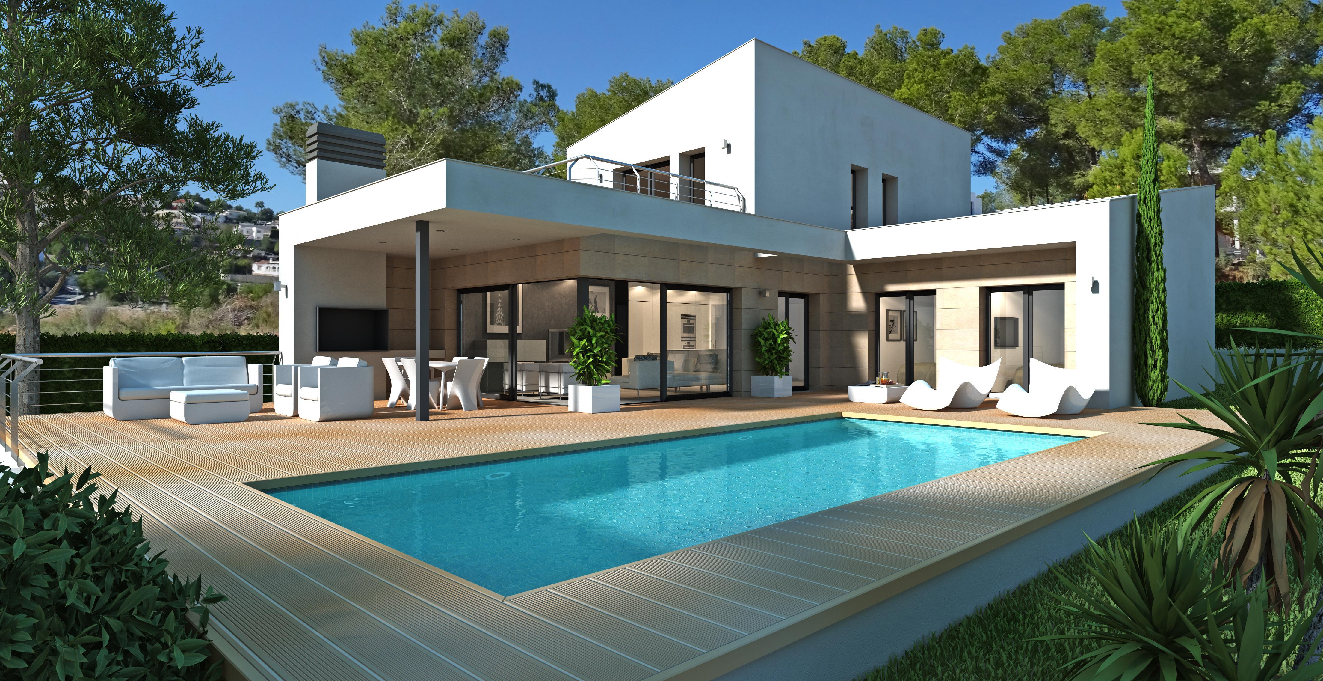Projet de Villa Moderne à vendre à La Cala - Javea - Costa Blanca