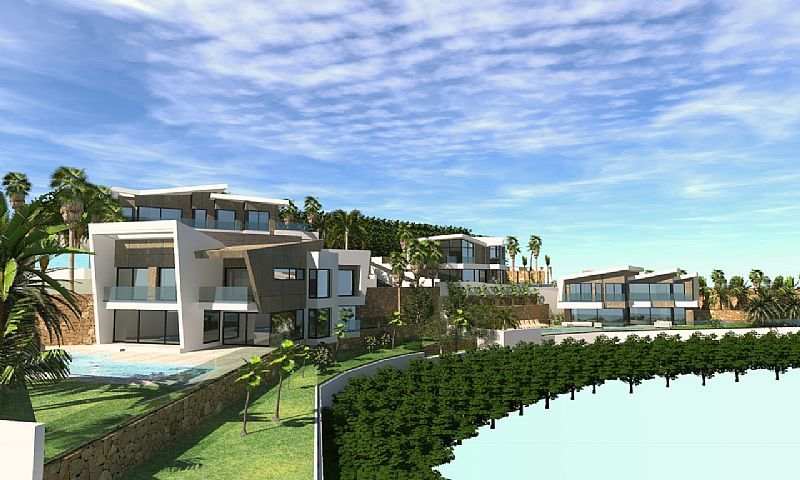Villa moderne de construction avec vue sur la mer à vendre à Maryvilla - Calpe