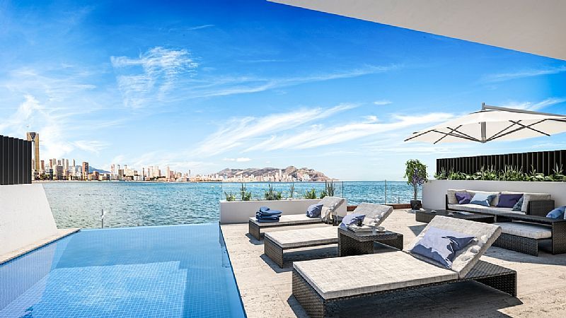 Appartement à vendre sur la première ligne de Playa Poniente - Benidorm