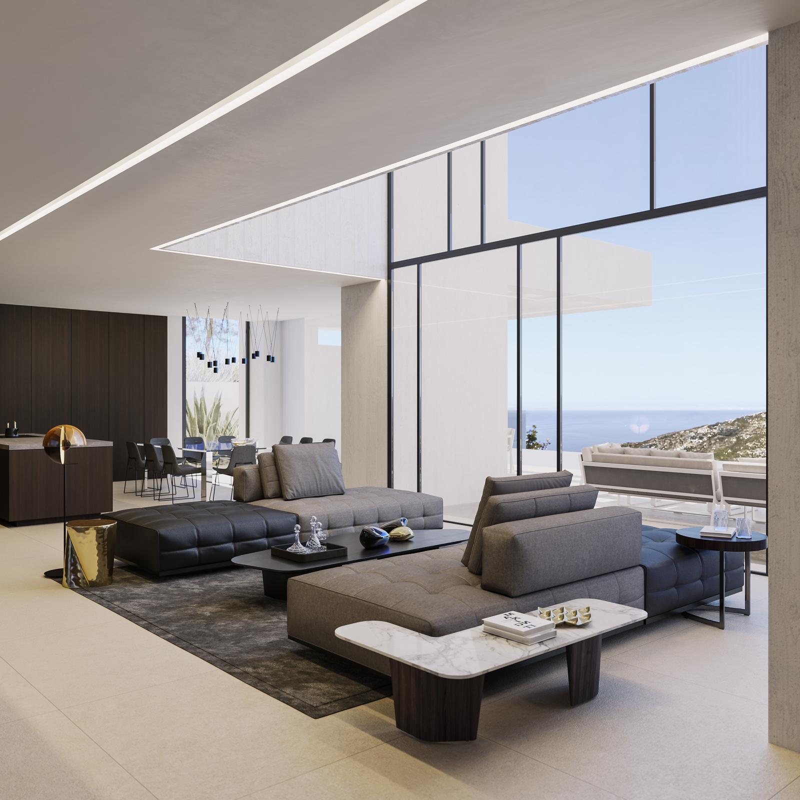 Projet avec licence de villa de luxe moderne à vendre à La Granadella - Javea - Costa Blanca