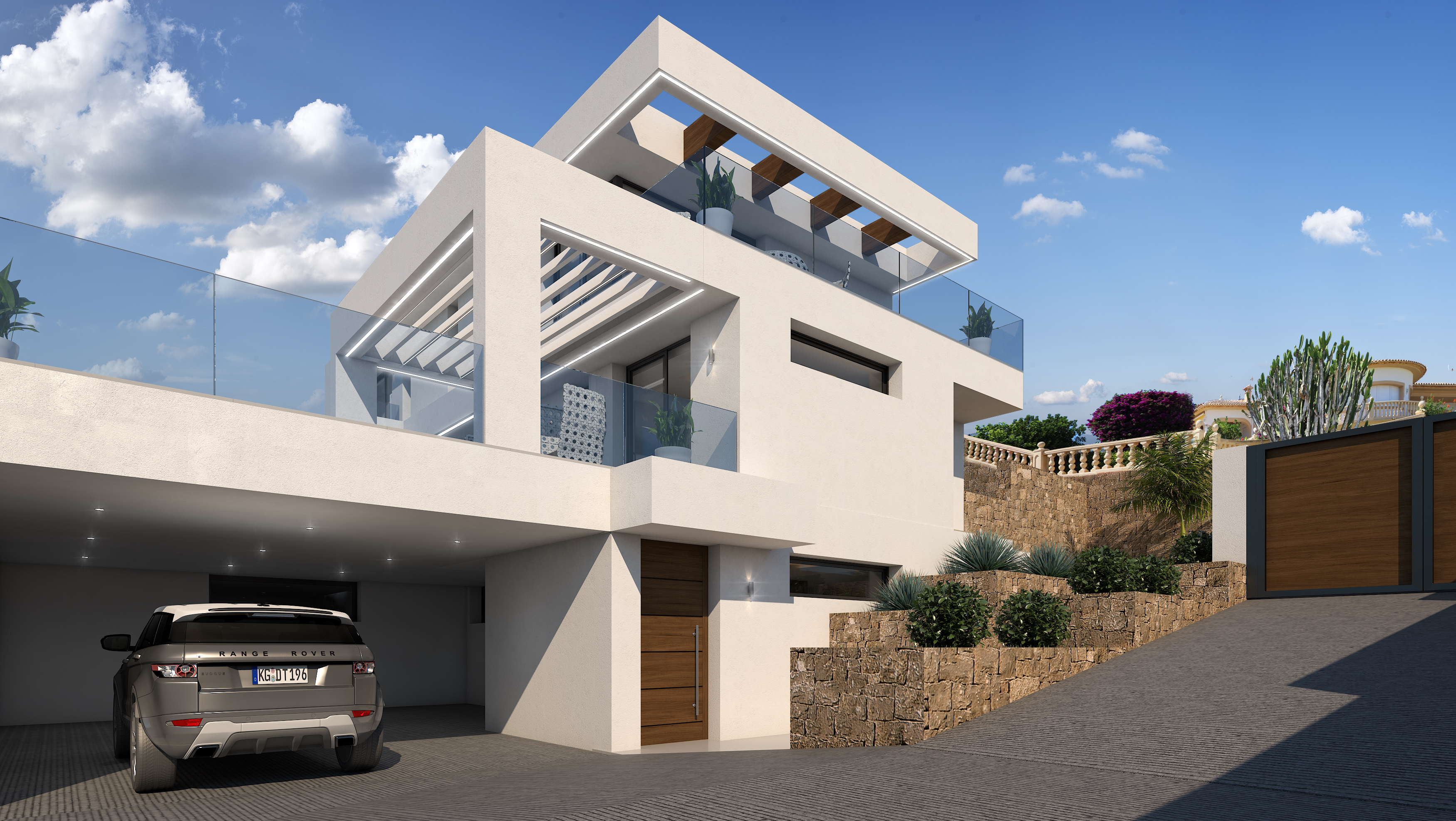 Villa Moderne à Vendre avec Vue sur la Mer à Pinosol - Javea
