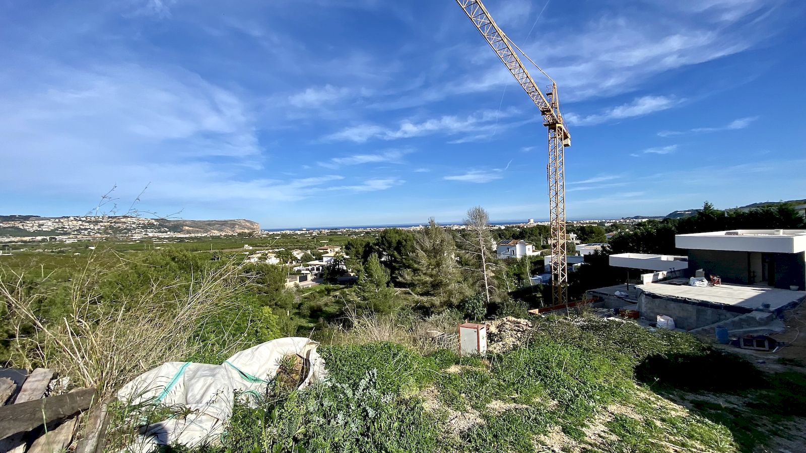 Terrain à vendre avec vue sur la mer dans l’urbanisation Puerta Fenicia - Javea