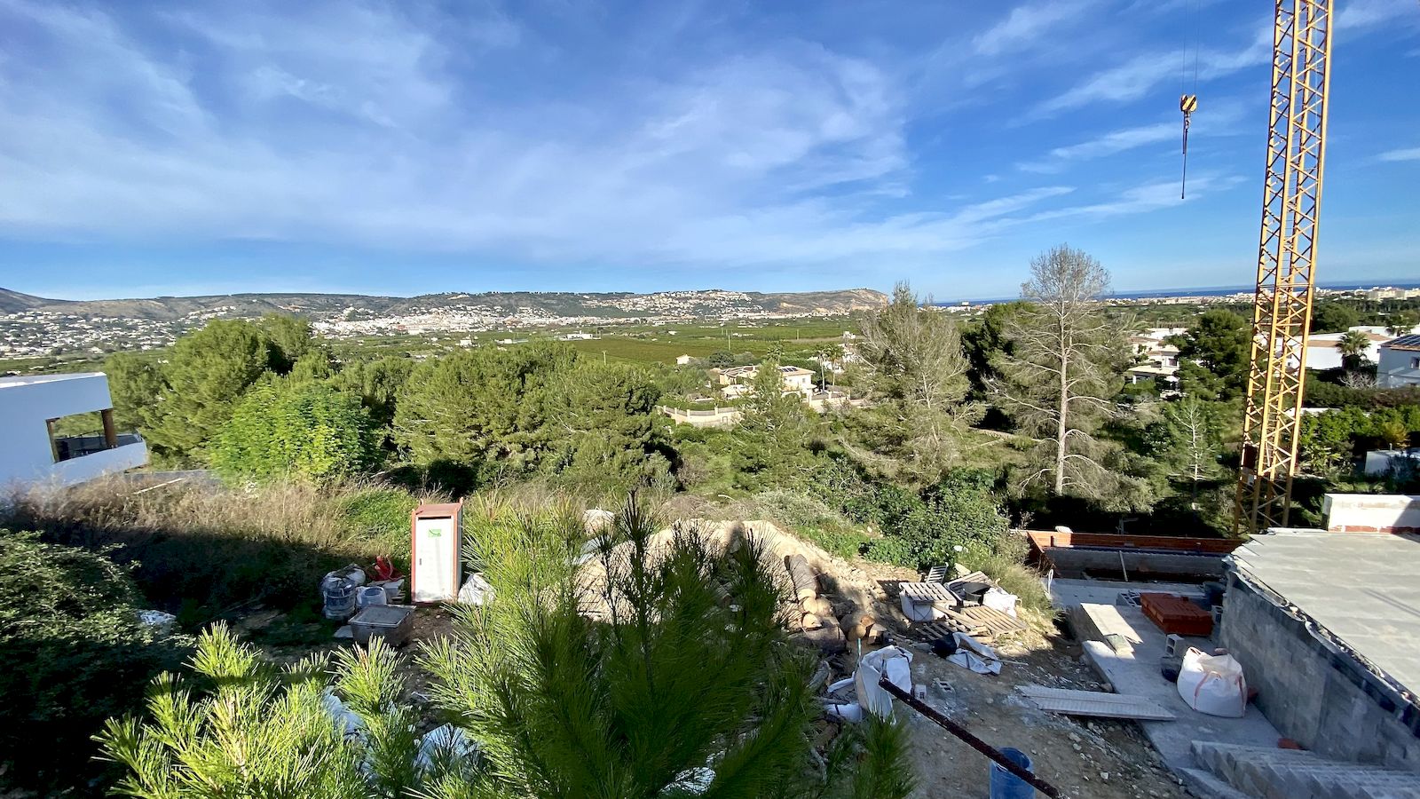 Terrain à vendre avec vue sur la mer dans l’urbanisation Puerta Fenicia - Javea