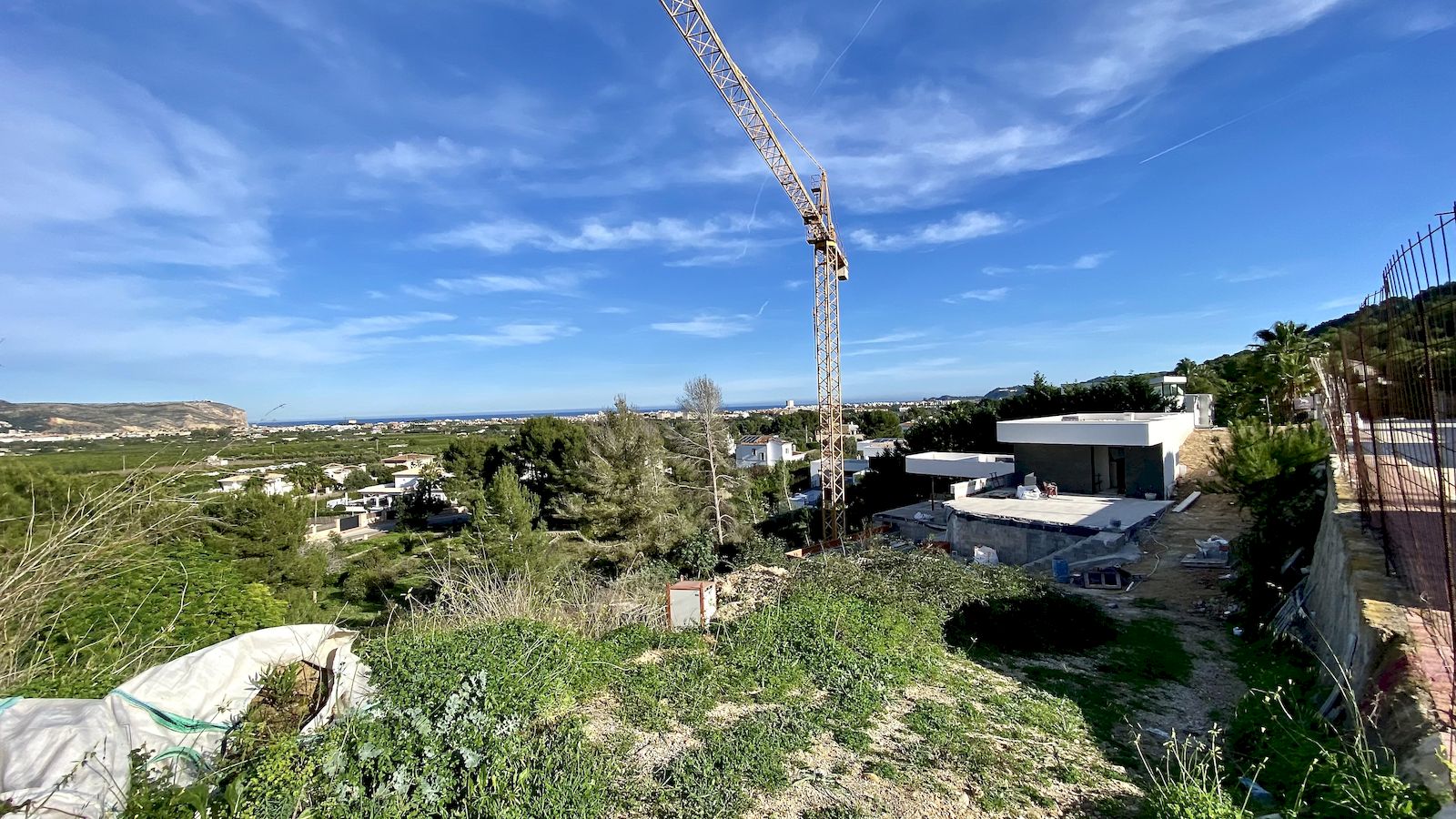 Terrain à vendre avec vue sur la mer dans l’urbanisation Puerta Fenicia - Javea