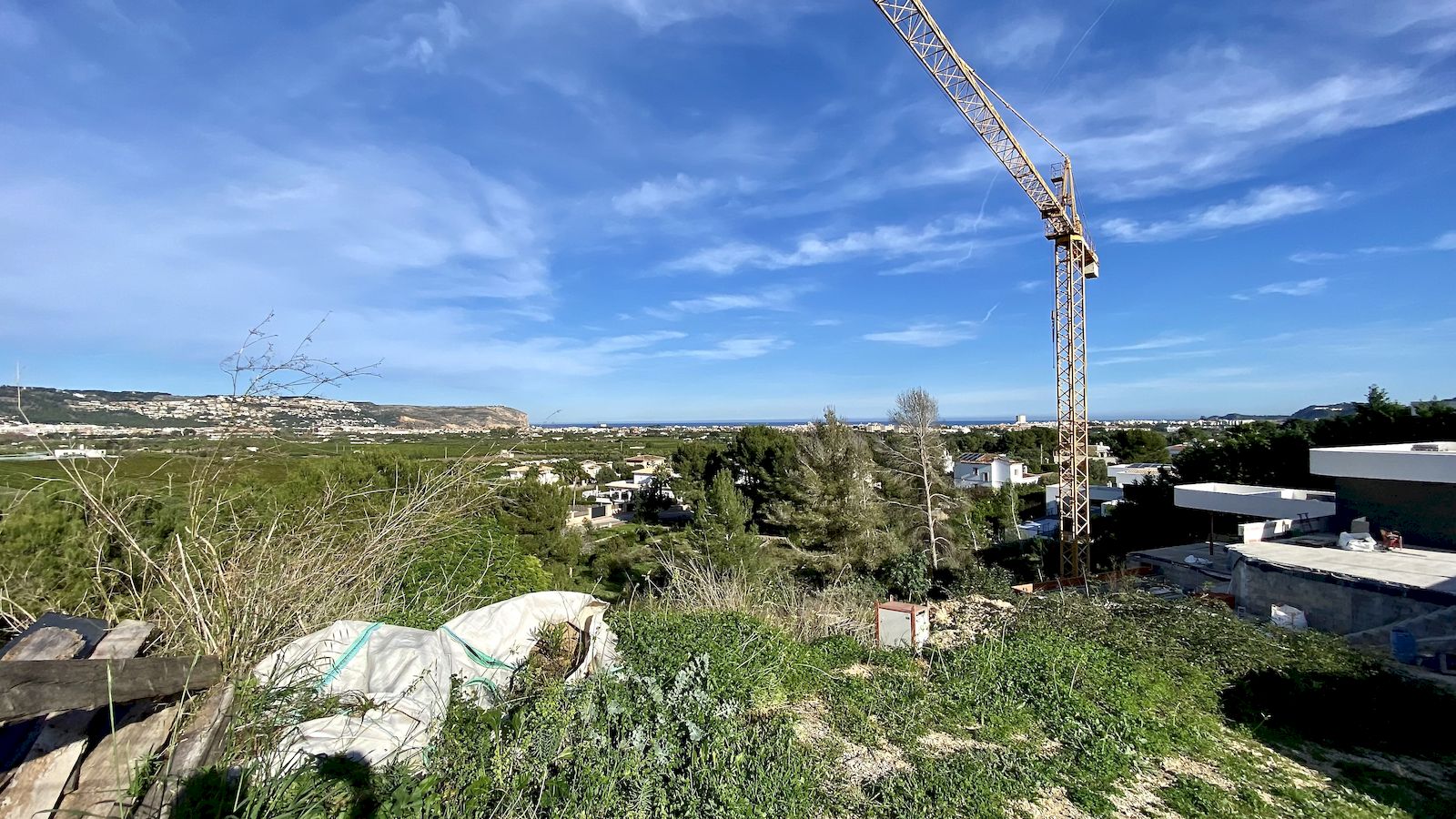 Terrain à vendre avec vue sur la mer dans l’urbanisation Puerta Fenicia - Javea