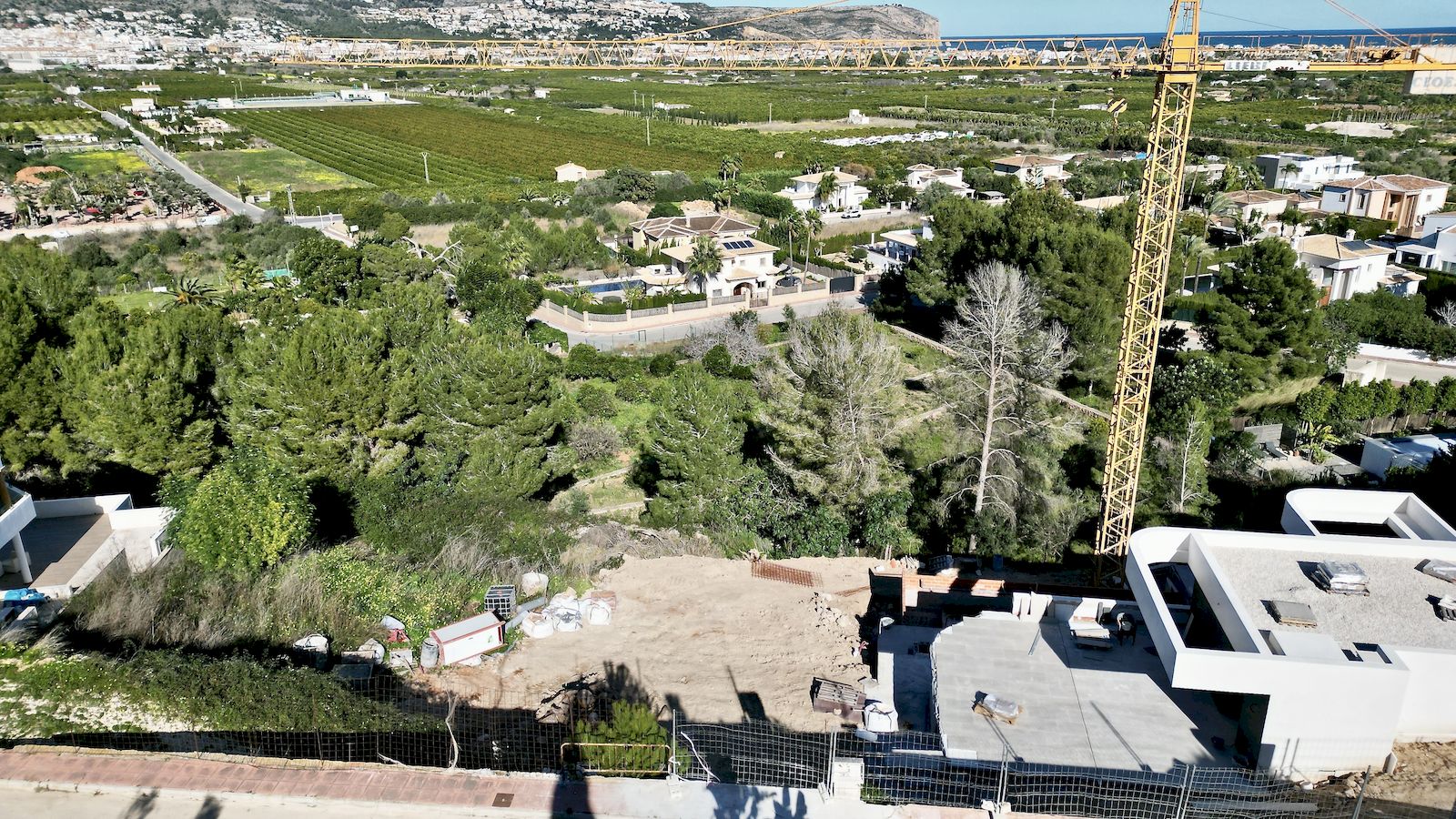 Terrain à vendre avec vue sur la mer dans l’urbanisation Puerta Fenicia - Javea