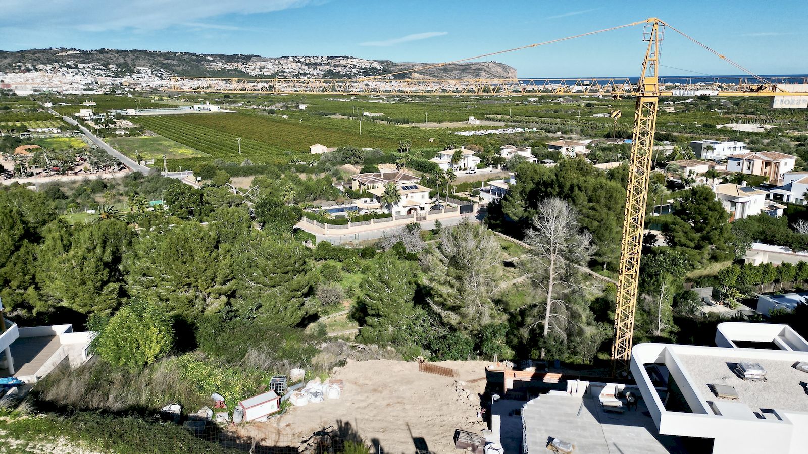 Terrain à vendre avec vue sur la mer dans l’urbanisation Puerta Fenicia - Javea