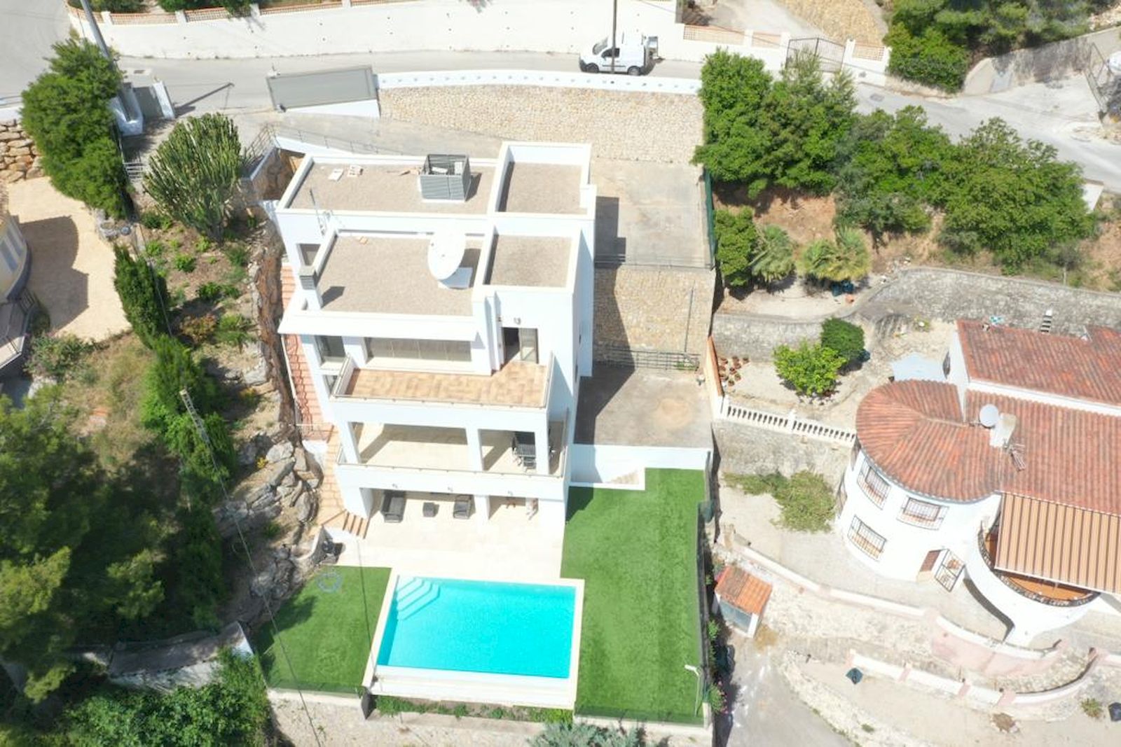 Nouvelle Villa avec vue sur la mer à vendre à Calpe