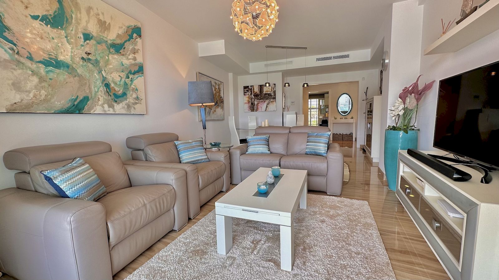 Appartement à vendre avec vue sur la mer en première ligne de la plage Arenal - Javea