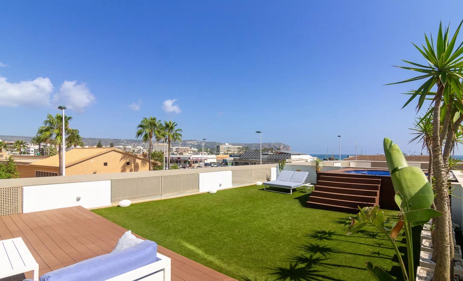 Appartement à vendre avec vue sur la mer, piscine privée à Playa del Arenal - Javea